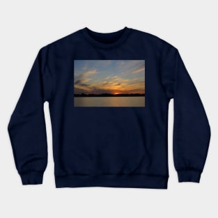 St. Clair River Sunset No.2 Crewneck Sweatshirt